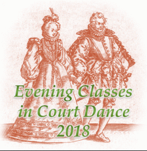 Image of courtly Renaissance couple dancing